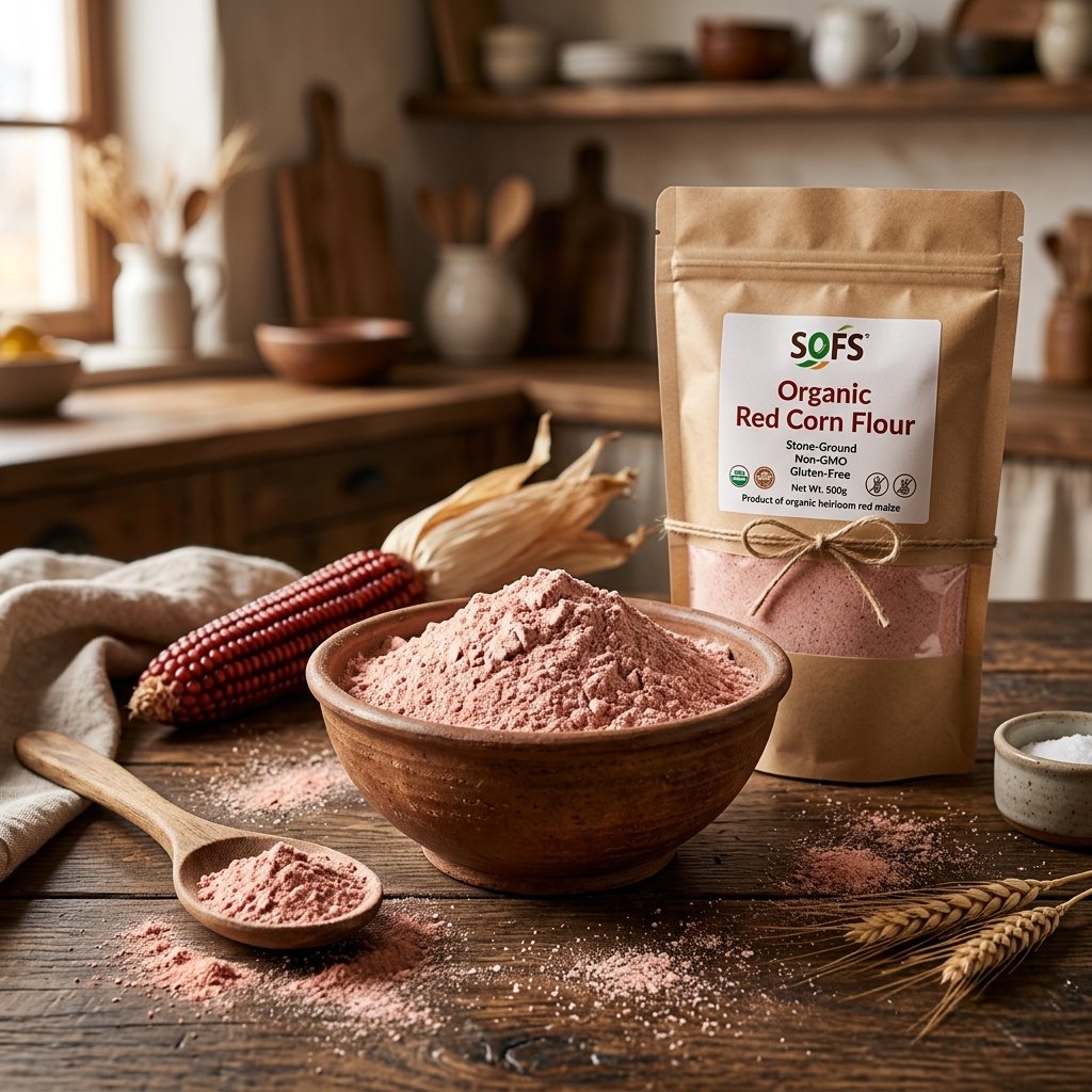 Red corn Flour